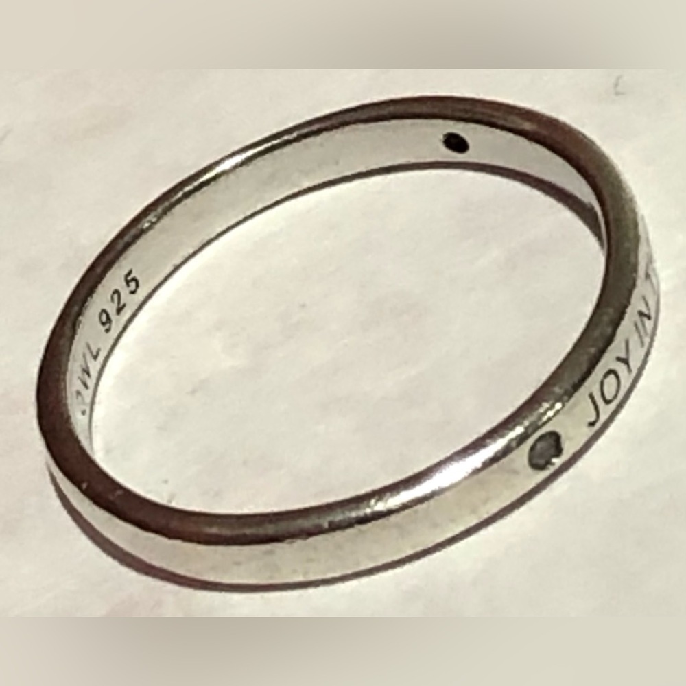 Origami Owl Joy In The Journey Ring